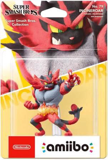 Picture of NINTENDO SWITCH Nintendo Amiibo Character - Incineroar (Super Smash Bros. Collection) - EUR SPECS