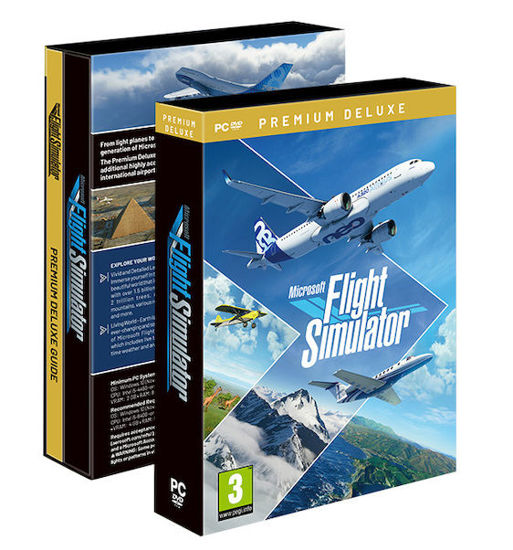 Picture of PC Microsoft Flight Simulator 2020 Premium Deluxe - EUR SPECS