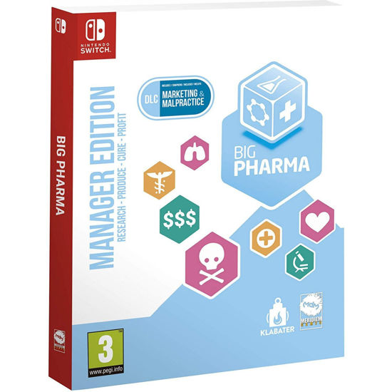 Picture of NINTENDO SWITCH Big Pharma - Manager Edition - EUR SPECS