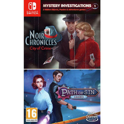 Picture of NINTENDO SWITCH Mystery Investigations 1 - Noir Chronicles: City of Crime + Path of Sin: Greed - EUR SPECS