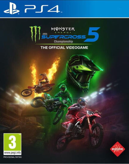 Picture of PS4 Monster Energy Supercross 5 - The Official Videogame 5 - EUR SPECS