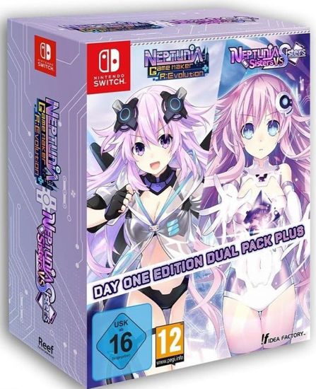 Picture of NINTENDO SWITCH Neptunia Double Pack Plus D1  Neptunia Game Maker R:Evolution / Neptunia: Sisters VS Sisters - EUR SPECS