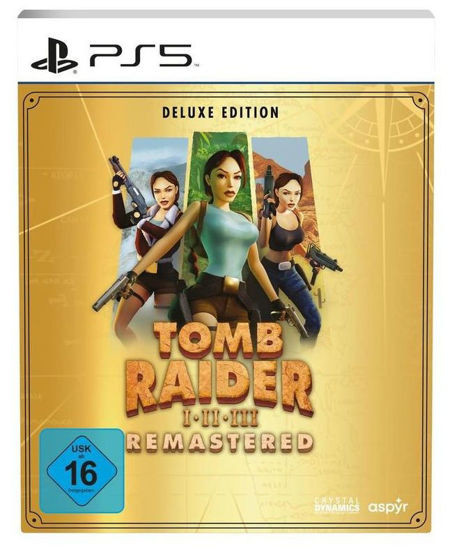 Picture of PS5 Tomb Raider 1-3 Remastered Deluxe Edition - EUR SPECS